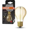 Image de Osram Vintage 1906® Classic A Fil LED lampe, E27, forme de piston, or, 1,8 W, 80lm, 2700k, lumière blanche chaude, consommation d'énergie très faible, longue durée de vie, filament magnétique
