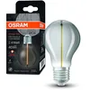 Image de Osram Vintage 1906® Classic A Fil LED lampe, E27, Forme de piston, fumée 1,8 W, 40lm, 1800K, couleur de confort blanc chaud, longue durée de vie, filament magnétique