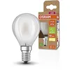 Image de Osram Superstar + Classic P GLFR 40 LED LAMP, E14, MiniBall Shape, 2,5W, 470LM, 2700K, Lumière blanche chaude, technologie de filament LED, Efficacité énergétique Classe B