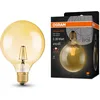 Image de Osram Vintage 1906® Classic Globe125 Fil LED lampe, E27, forme sphérique, or, 4W, 410lm, 2400k, couleur confortable chaude, consommation très faible d'énergie, durée de vie à long terme