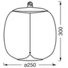 Image de OSRAM Vintage 1906 Big Oval, ambre, E27, 2.700 K, filament