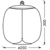 Image de OSRAM Vintage 1906 Big Oval, smoke, E27, 1.800 K, filament