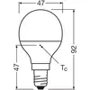 Image de OSRAM LED Relax/Active/Sleep Goutte E14 4,9W mat 827/840