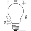 Image de OSRAM Ampoule à incandescence E27 3,8W mat 2.700K 806lm 2pcs