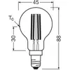 Image de OSRAM Ampoule LED à filament E14 2,2W 4000K 470lm