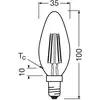Image de OSRAM ampoule LED bougie mat E14 2,2W 4000K 470lm