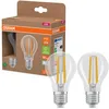 Image de Osram Energy Class en forme d'ampouclassique, 2,2 W / 470 lm, EEK A, lumière blanc froid (4000 K), CRI 80, en verre transparent sans plomb, culot E27, IP20, diamètre 60 mm, Clear