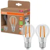 Image de Osram Energy Class en forme d'ampouclassique, 3,8 W / 806 lm, EEK A, lumière blanc froid (4000 K), CRI 80, en verre transparent sans plomb, culot E27, IP20, diamètre 60 mm.