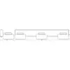 Image de LEDVANCE Applique murale LED Orbis Flame, à 3 lampes, chrome, IP44