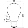 Image de OSRAM LED Ampoule à incandescence mat E27 3,8W 827 EEK A pack de 3