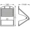 Image de Applique murale LED OSRAM ENDURA FLOOD BUTTERFLY, 4 W Capteur