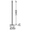 Image de Lampe sur pied OSRAM DECOR STICK, beige, hauteur 146 cm, 1 x E27