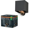Image de Osram Luminaire extérieur ENDURA STYLE ADJ BEAM, 2,5W, 180lm, gris foncé, éclairage indirect, détecteur de mouvement, capteur de lumière du jour, IP54, température de couleur 3000K, ton blanc chaud
