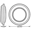 Image de Plafonnier LED OSRAM ORBIS BERLIN, noir Ø 30 cm métal