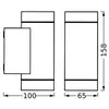 Image de Applique d'extérieur OSRAM ENDURA CLASSIC ITYS, gris foncé IP65