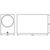 Image de Applique d'extérieur OSRAM ENDURA CLASSIC SQUARE, noire, up/down
