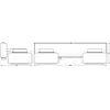 Image de Applique murale LED OSRAM ORBIS FLAME, chrome, à 2 lampes, CCT, IP44