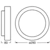 Image de Plafonnier OSRAM ORBIS MADRID, blanc, Ø 29 cm, métal/verre