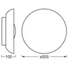 Image de Plafonnier OSRAM ORBIS Milan, blanc, Ø 31 cm, métal/verre