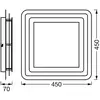 Image de Plafonnier LED OSRAM ORBIS SPIRAL LAYER, blanc, 45 x 45 cm