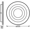 Image de Plafonnier LED OSRAM ORBIS SPIRAL LOOP 51 cm blanc Sidelight