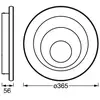 Image de Plafonnier LED OSRAM ORBIS SPIRAL ROUND, Ø 37 cm, blanc 38 W