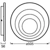 Image de Plafonnier LED OSRAM ORBIS SPIRAL ROUND, Ø 51 cm, blanc 42 W
