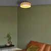 Image de Plafonnier LED OSRAM Decor Bamboo Paper, Ø 50 cm, bambou