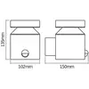 Image de OSRAM ENDURA STYLE CYLINDER, applique d'extérieur à capteur LED, acier