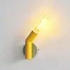 Image de Applique murale OSRAM Decor Straw, à 1 lampe, gris/jaune, acier, E27
