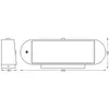 Image de Applique murale LED OSRAM ENDURA STYLE SOLAR OVAL 34 cm 830