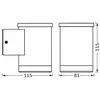 Image de Applique d'extérieur solaire à LED OSRAM ENDURA STYLE OXFORD, graphite