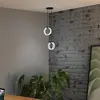 Image de Suspension LED OSRAM Decor Circle, à 2 lampes, CCT, noir