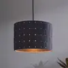 Image de Suspension OSRAM Decor Felt Weaving, Ø 28 cm, gris, feutre E27