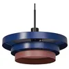 Image de Osram Layers Suspension décorative avec douille E27, 400 mm, IP20, métal, bleu/rose