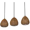 Image de Osram Decor Paper Drop Linear Suspension décorative avec abat-jour en papier, 3 ampoules, culot E27, en papier/métal, IP20, beige