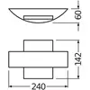 Image de Applique d'extérieur LED OSRAM ENDURA STYLE SHIELD gris foncé IP44