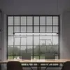 Image de Suspension LED OSRAM Office line Slab noir 4 000 K DIM
