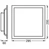 Image de Panneau LED WiFi OSRAM SMART+ PLANON MAGIC, blanc 30 cm RVB CCT