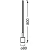 Image de OSRAM SMART+ lampe sur pied LED WiFi CORNER SLIM, blanc, RVB, CCT
