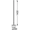Image de OSRAM SMART+ lampadaire LED WiFi ROUND noir 140 cm RVB CCT
