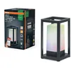 Image de Osram Lampe de table SMART+ RGB & blanc chaud avec batterie externe USB 5200mAh, contrôle WiFi, protection IP44, lampe de jardin dimmable pour terrasse et balcon