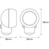 Image de Applique murale LED OSRAM SPYLUX, blanche, capteur, batterie, mobile