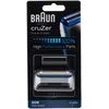 Image de Braun Pièce De Rechange ORIGNALE, Compatible Avec Les Rasoirs Electriques CruZer Pour Hommes, Grille Et Bloc-couteaux Pour Un Rasage Performant, Argentée, 20S