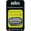 Image de Braun 32B Noire, Tête De Rasoir De Rechange, Originale, Compatible Avec Les Rasoirs Series 3 ProSkin