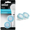 Image de BRAUN Face Brosse Exfoliante pour Nettoyer les Pores en Profondeur Lot de 2 Brosses de Remplacement