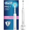 Image de Braun Oral-B PRO 1 700 Brosse À Dents Électrique Rechargeable, 1 Brossette
