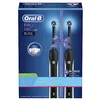 Image de Braun Oral-B Pro 1 - 790 - Brosse À Dents Électrique Rechargeable, Lot De 2 Manches Avec 2 Brossettes