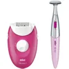 Image de Braun 4210201190288 Epilateur électrique Silk-épil 3-420, Rose/Blanc