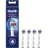 Image de Oral-B 3D White - Lot de 4 têtes de rechange pour brosse à dents électrique avec technologie CleanMaximiser